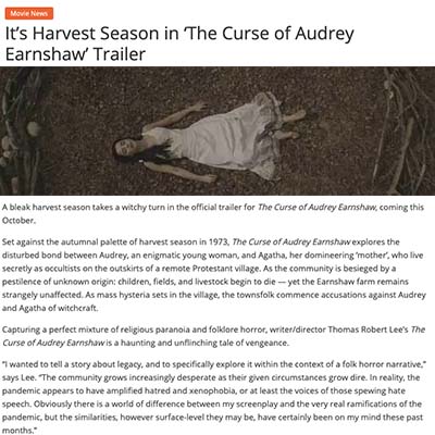 It’s Harvest Season in ‘The Curse of Audrey Earnshaw’ Trailer